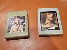 Peter Frampton 8-Track Tape Cartridges Frampton Comes Alive & Where I Should Be