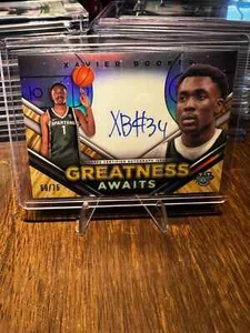 2023-24 Bowman's Best U Xavier Booker AUTO 59/75 - Michigan State - Bild 1 von 2