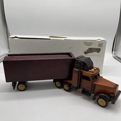 Vintage jym - 18175 18” Conventional Truck real wood design 2 Pieces USED - Image 1 of 4