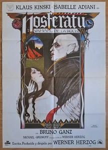 Nosferatu ORIGINAL Spanisches '79 POSTER Werner Herzog Klaus Kinski Isabelle Adjani - Bild 1 von 3