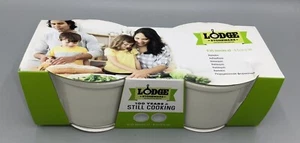 SET OF 2 Lodge Stoneware 6oz Ramekins - NEW - Picture 1 of 5