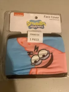 NEU Erwachsene Patrick Seestern Meme Gesichtsmaske Spongebob quadratische Hose Nickelodeon - Bild 1 von 3