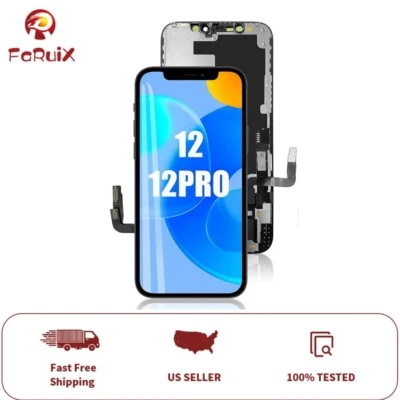 Incell For iPhone 12 /12 Pro LCD Display 3D Touch Screen Digitizer Replacement