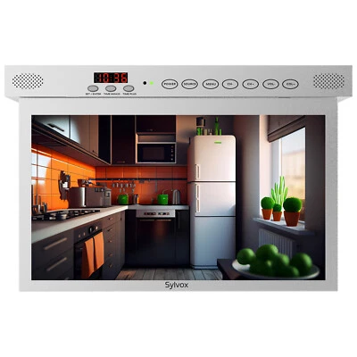 SYLVOX 15.6" Smart Under Cabinet TV para cozinha rotação 360° Android 11.0 - Imagem 1 de 4