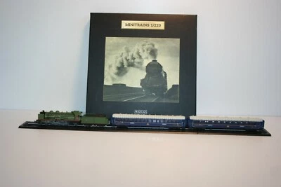 Atlas Minitrains 1:220 Zugset 105 Dampflok TRAIN BLEU OVP ohne Flyer - Bild 1 von 4