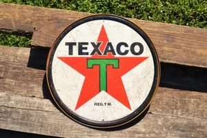 Texaco 1936 Logo Blechschild - Motor Oil - Gas - The Texas Company - Retro - Bild 1 von 4