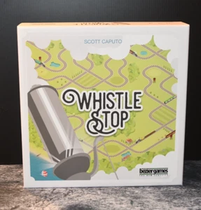 Whistle Stop W/ Rocky Mountains Expansion Board Game by Bezier Games VG+ - Picture 1 of 4