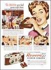 1953 vintage Ad the REVERE 33 STEREO CAMERA  & VIEWER 010921