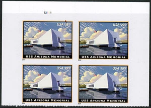 US USA Sc# 4873 MNH FVF PL# BLOCK USS Arizona Memorial Pearl Harbor Hawaii - Picture 1 of 1