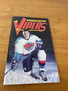Vintage 1996-97 Detroit Vipers IHL Hockey Media Guide