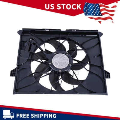 Radiator Cooling Fan Assembly 1645000593 For Mercedes-Benz R320 R350 ML350 ML450 - Image 1 of 4