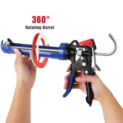 WORKPRO Caulking Gun Smooth Round Rod  Adjustable Thrust Ratio Hand Silicone Gun - Image 1 of 4