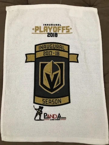 NHL Vegas Golden Knights Rally Towel Round 2 Game 1 Stanley Cup Playoffs 4/27/18 Cover
