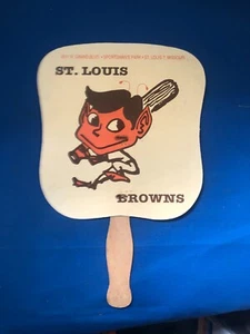 Vintage St Louis Browns Logo Baseball-Handventilator - Bild 1 von 3