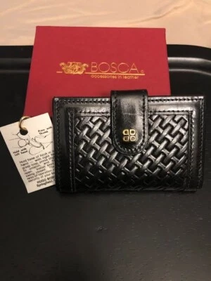 BOSCA - Trentina by Bosca llavero de cuero - llavero vintage de cuero real en caja Foto 1 de 4