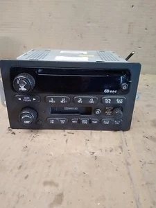 2002 CHEVY S10 PICKUP RADIO AM FM CASSETTE W CD UPO 15091317 THEFTLOCK NO CODE - Picture 1 of 6