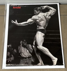Arnold Schwarzenegger Mr. Olympia 3/4 Back Posing Contest Bodybuilding Photo - Picture 1 of 1