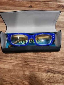 Eyebobs Eyeglasses Eye Glasses Readers 2275 20 Peckerhead 50-19 +2.50 Cobalt  - Picture 1 of 8