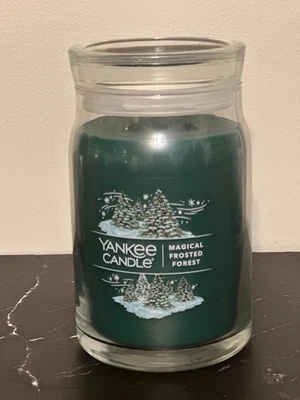 Yankee Candle magical Frosted Forest - 2 wick candle - NEW - Image 1 of 2