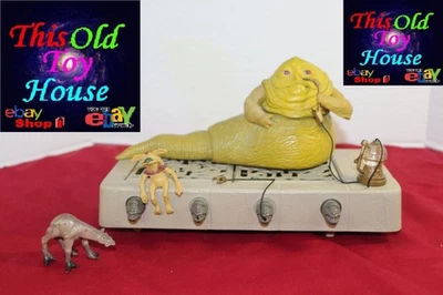 STAR WARS JABBA THE HUTT 1983 PLAYSET VINTAGE COMO NA FOTO EXCELENTE ESTADO - Imagem 1 de 4