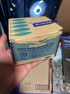 Carrete giratorio Penn 722 vintage - Imagen 1 de 7