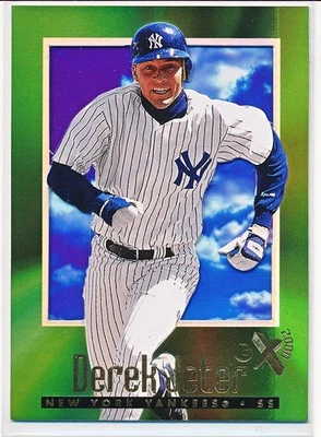 DEREK JETER 1997 FEER SKYBOX EX 2000 BASE #33 (YANKEES) - Image 1 of 2