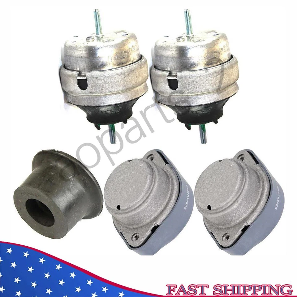 Juego de montaje de motor y transmisión 5 piezas. Audi A6 Quattro/Allroad Quattro 2000-2005 Foto 1 de 4