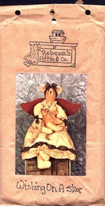 Wishing On A Star Soft Sculpture Primitive 28" Doll Pattern Folk Art - Picture 1 of 3