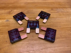 Buss 60 Amp  Maxi fuses. 32 VDC. Suitable replacements for Auto and RV PACK of 5 - Picture 1 of 2