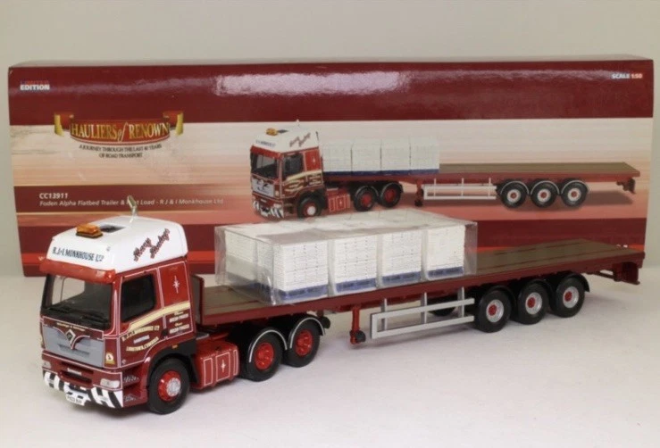 Corgi 1:50 Foden Alpha Flatbed Trailer & Peat Load CC13911 - Image 1 of 1