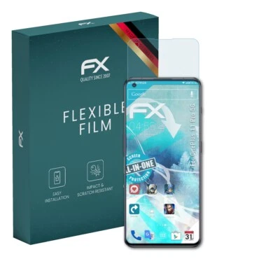 atFoliX 3x Screen Protector for OnePlus 11 Pro 5G Protective Film clear&flexible - Image 1 of 4