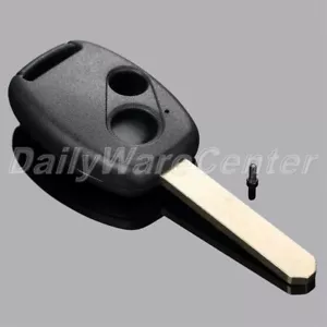 Llavero negro control remoto de 2 botones para coche para HONDA Accord Civic para piloto - Imagen 1 de 10