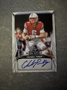 2023 Leaf Draft Autographs #BA-CP1 Chubba Purdy (AU RC) - Picture 1 of 2