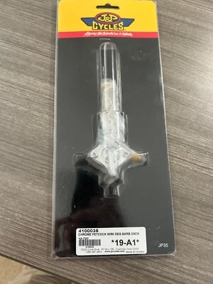 J&P CICLO REPUESTO CROMO PETCOCK 4100035- 19-A1 Foto 1 de 4