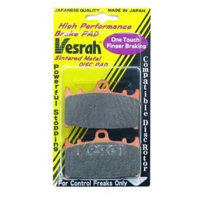 Sintered Front Brake Pads Fit KAWASAKI ZR1100 ZEPHYR 1992 1993 1994 - Picture 1 of 2