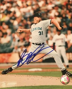 A.J. Burnett Florida Marlins Signed 8x10 Photo - Picture 1 of 1