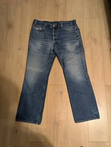 Vintage Levi's 517 Bootcut 40x32 (passt 38x30) Faded Cowboy Western Y2K Jeans 2002 - Bild 1 von 11