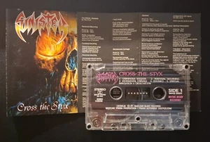 Sinister – Cross The Styx 1992 MC Tape Cassette Vader, Grave, Sadist, Repulsion - Picture 1 of 2