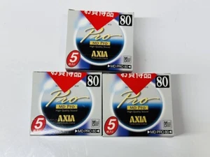[ Rare ] [ New ] AXIA MD Pro 80 MD MiniDisc lot of 15 - Picture 1 of 7