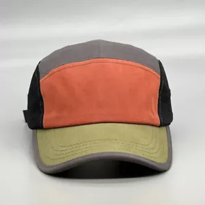 Unisexe 5 Panneau Réglable Multicolore Baseball Cap Extérieur Camionneur Chapeau - Foto 1 di 15