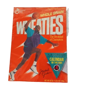 Calendario vintage 1991 Wheaties Michael Jordan Air Jordan Flight Club coleccionable - Imagen 1 de 4