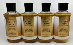 4 Bath & Body Works Whiskey Reserve Men’s Collection 3-IN-1 Body Washes - Picture 1 of 2