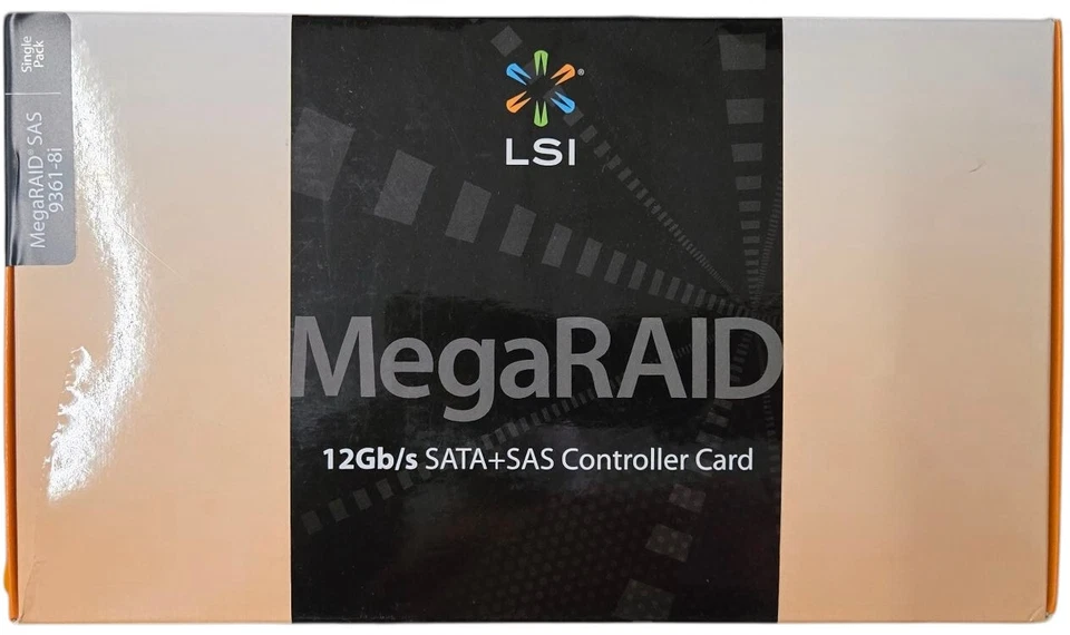 NEW LSI MegaRAID SAS 9361-8i 8-Port 12Gb SAS PCI-E RAID Controller - Image 1 of 1