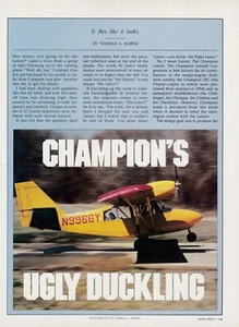 Champion Lancer Aircraft Report 6/21/2025m - Afbeelding 1 van 1
