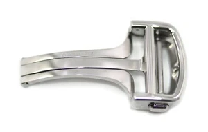 Cartier Santos Stainless Steel Deployment Buckle 18mm - Picture 1 of 2