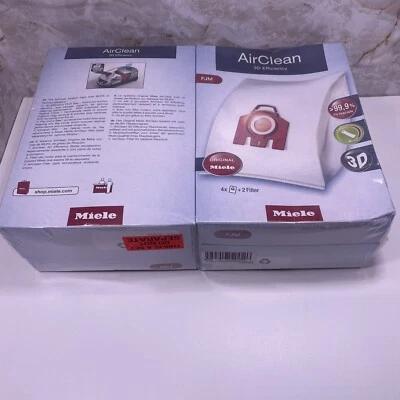 Miele 41996583 Vacuum Cleaner Bags - Pack of 4 / 2 Boxes AirClean 3D - Image 1 of 2