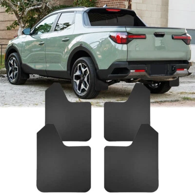 4Pcs For Hyundai Santa Cruz 2022-2025 Front Rear Mud Flaps Splash Guard Mudguard Foto 1 de 4
