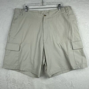Pantalones Cortos Greg Norman Para Hombre Talla 40 Caqui Bolsillos Carga - Imagen 1 de 16