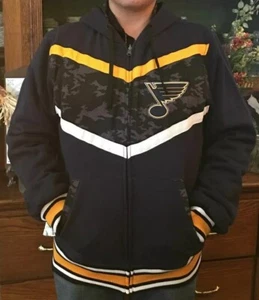 NEU! GIII SPORTS BY CARL BANKS SAINT LOUIS BLUES NHL WENDEJACKE XL - Bild 1 von 7