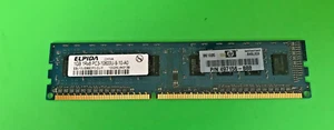 Elpida 1GB DDR3 PC3-10600U 1333mHz EBJ10UE8BDF0-DJ-F DIMM Memory Desktop - Picture 1 of 1